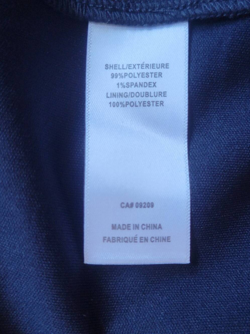 Sleeveless Navy Button-Front Shirt Dress with Tie Waist - Picture 9 of 10